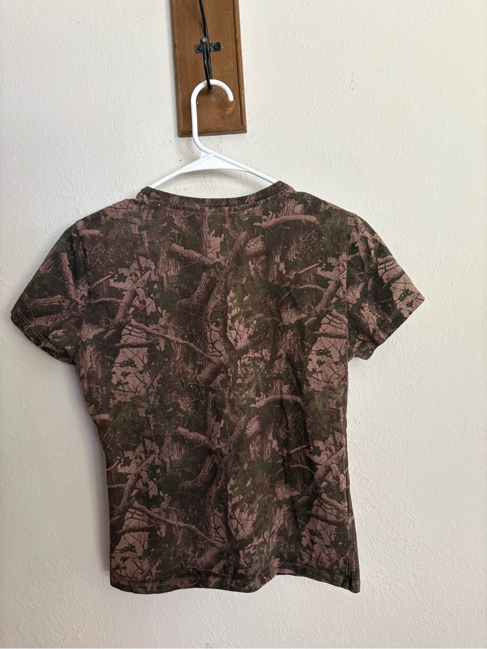 Lucky Brand Brown Camo 'Amen' Short Sleeve Tee - Picture 4 of 4